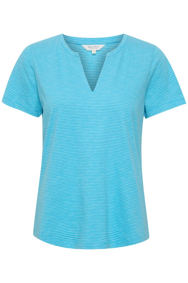 Swim Cap Stripe Gesinaspw T-Shirt | Skjorter og bluser | Smuk - Dameklær på nett