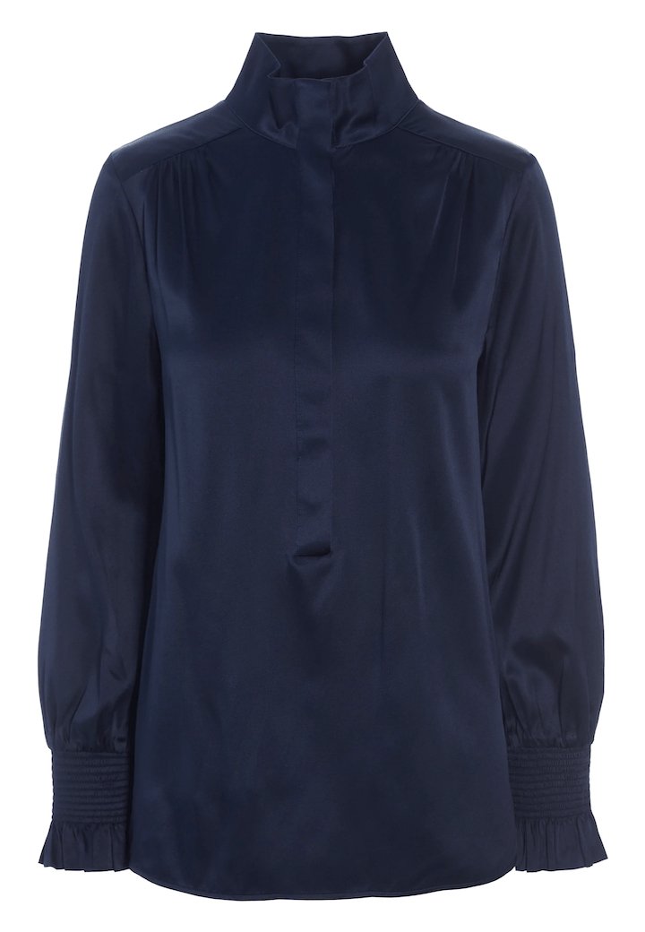Tabby Navy Blue | Skjorter og bluser | Smuk - Dameklær på nett