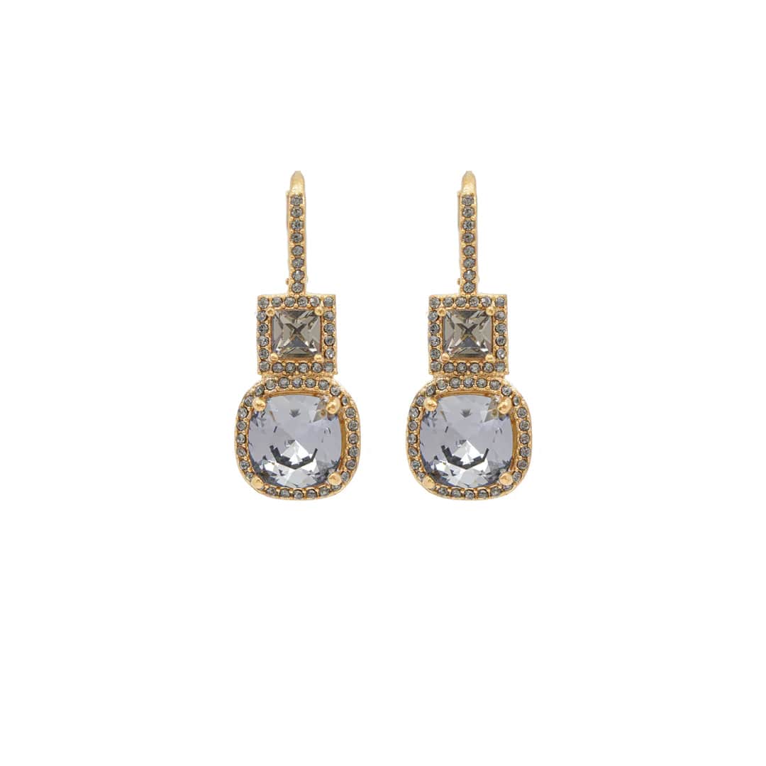 Tamara Earrings Charcoal | Accessories | Smuk - Dameklær på nett