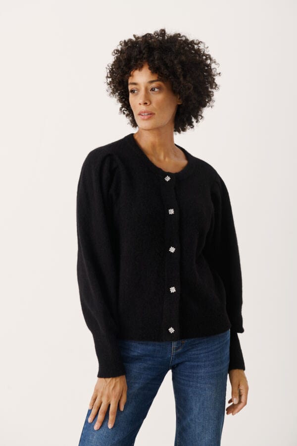 Tannipw Cardigan Black | Genser | Smuk - Dameklær på nett