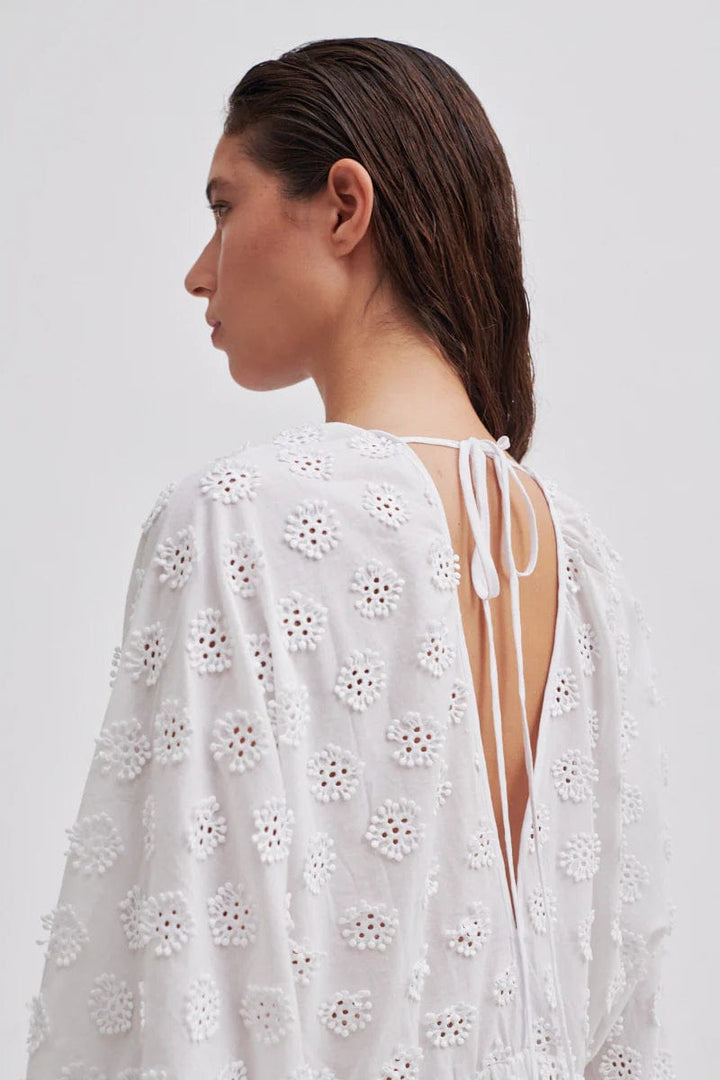 Taormina Dress Bright White | Kjoler | Smuk - Dameklær på nett
