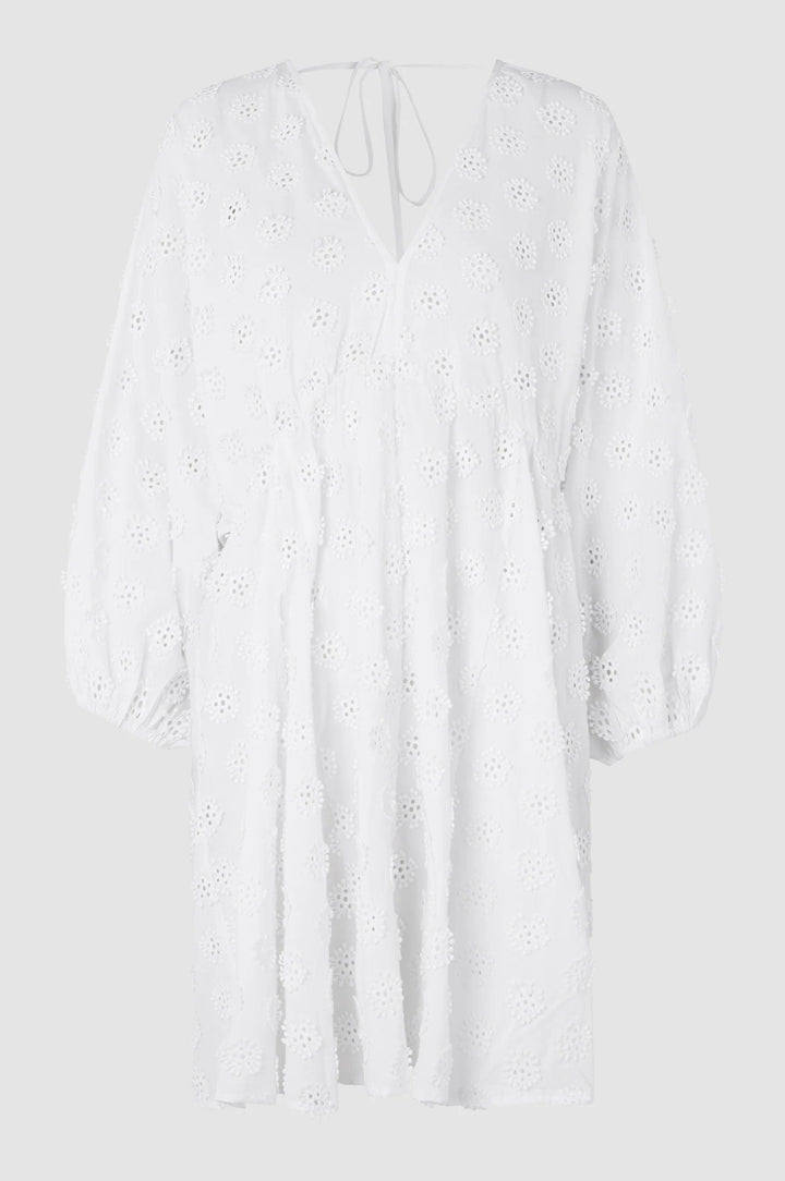 Taormina Dress Bright White | Kjoler | Smuk - Dameklær på nett