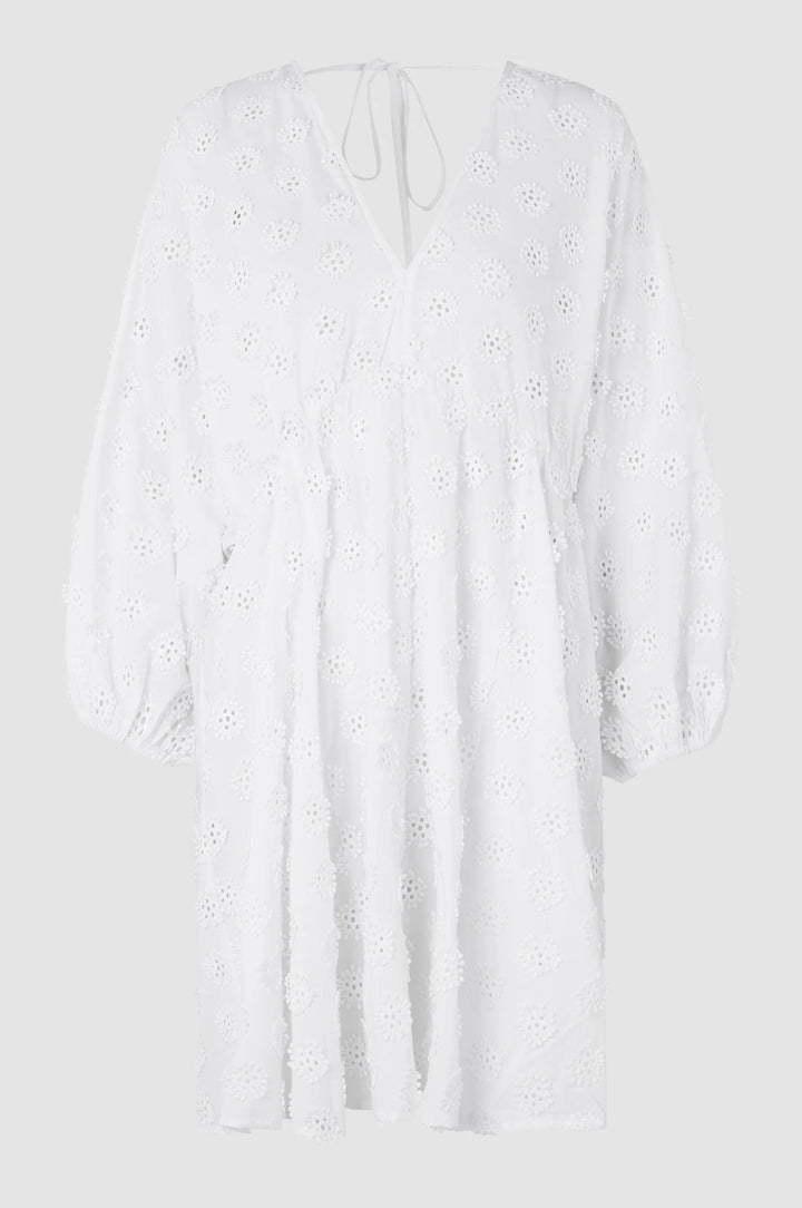 Taormina Dress Bright White | Kjoler | Smuk - Dameklær på nett