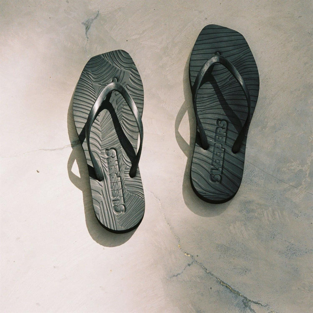Tapered Flip Flop Black | Sko | Smuk - Dameklær på nett