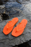 Tapered Flip Flop Orange