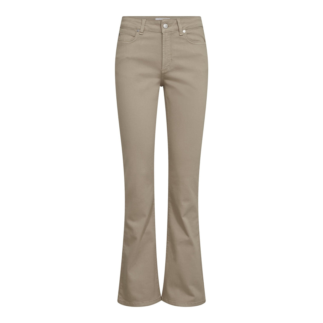 Tara Jeans Color Stone Beige | Bukser | Smuk - Dameklær på nett