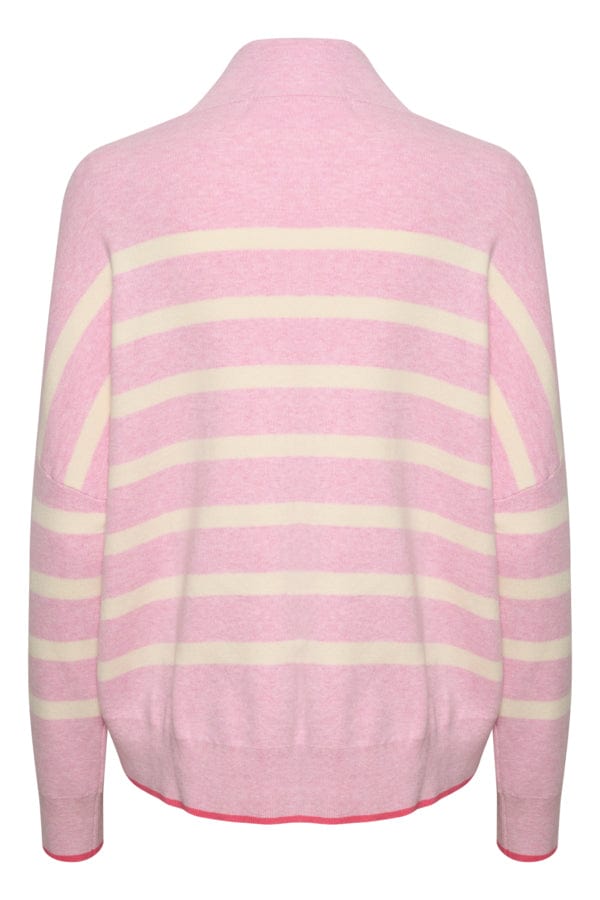 Tenleyiw Turtleneck Pullover - Candyfloss Stripe | Genser | Smuk - Dameklær på nett