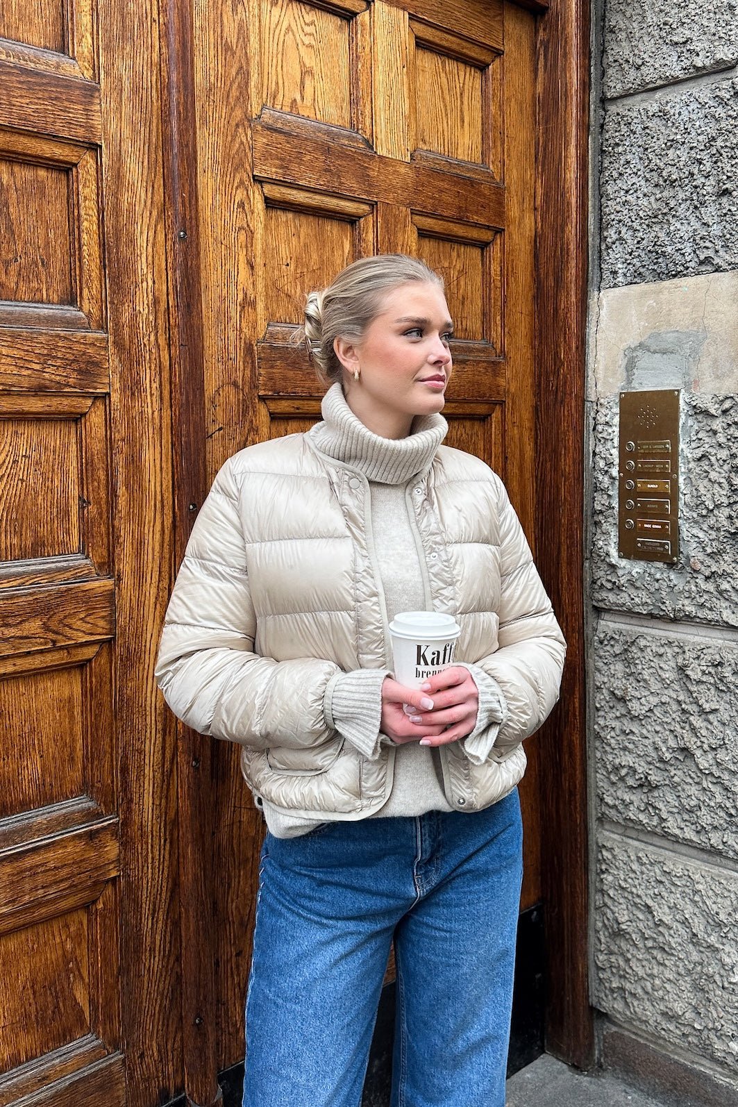 Thea Jacket Sand | Yttertøy | Smuk - Dameklær på nett