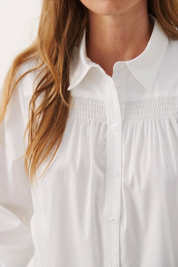 Theresepw Shirt Bright White | Skjorter og bluser | Smuk - Dameklær på nett