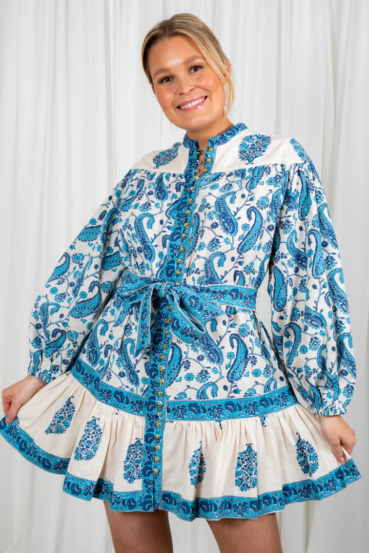 Tia Dress Blue | Kjoler | Smuk - Dameklær på nett
