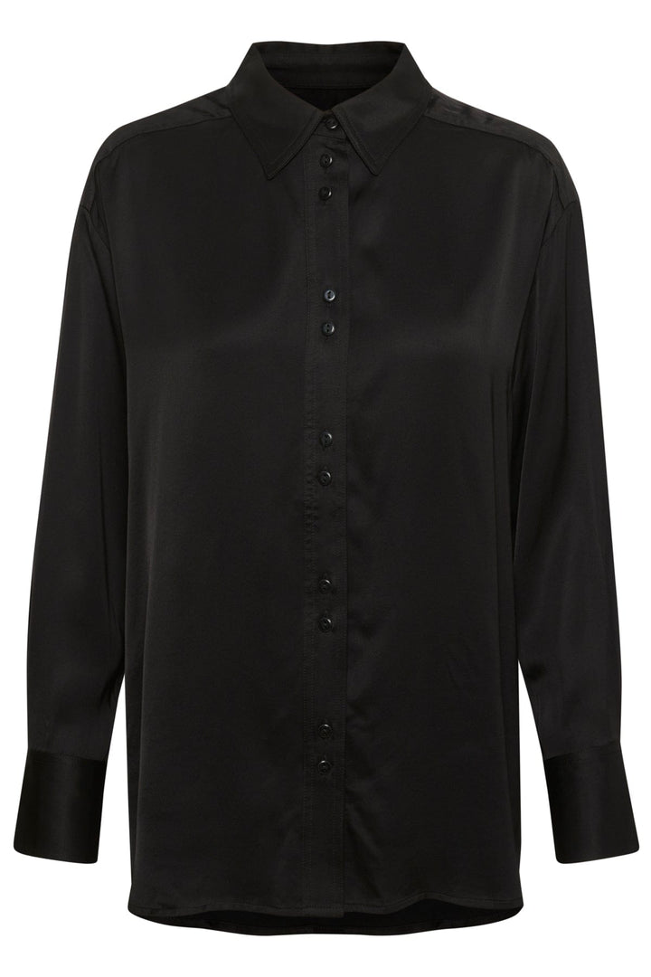 Tikapw Shirt Black | Skjorter og bluser | Smuk - Dameklær på nett