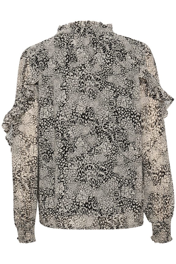 Tinkapw Blouse Rainy Day Feather Print | Skjorter og bluser | Smuk - Dameklær på nett