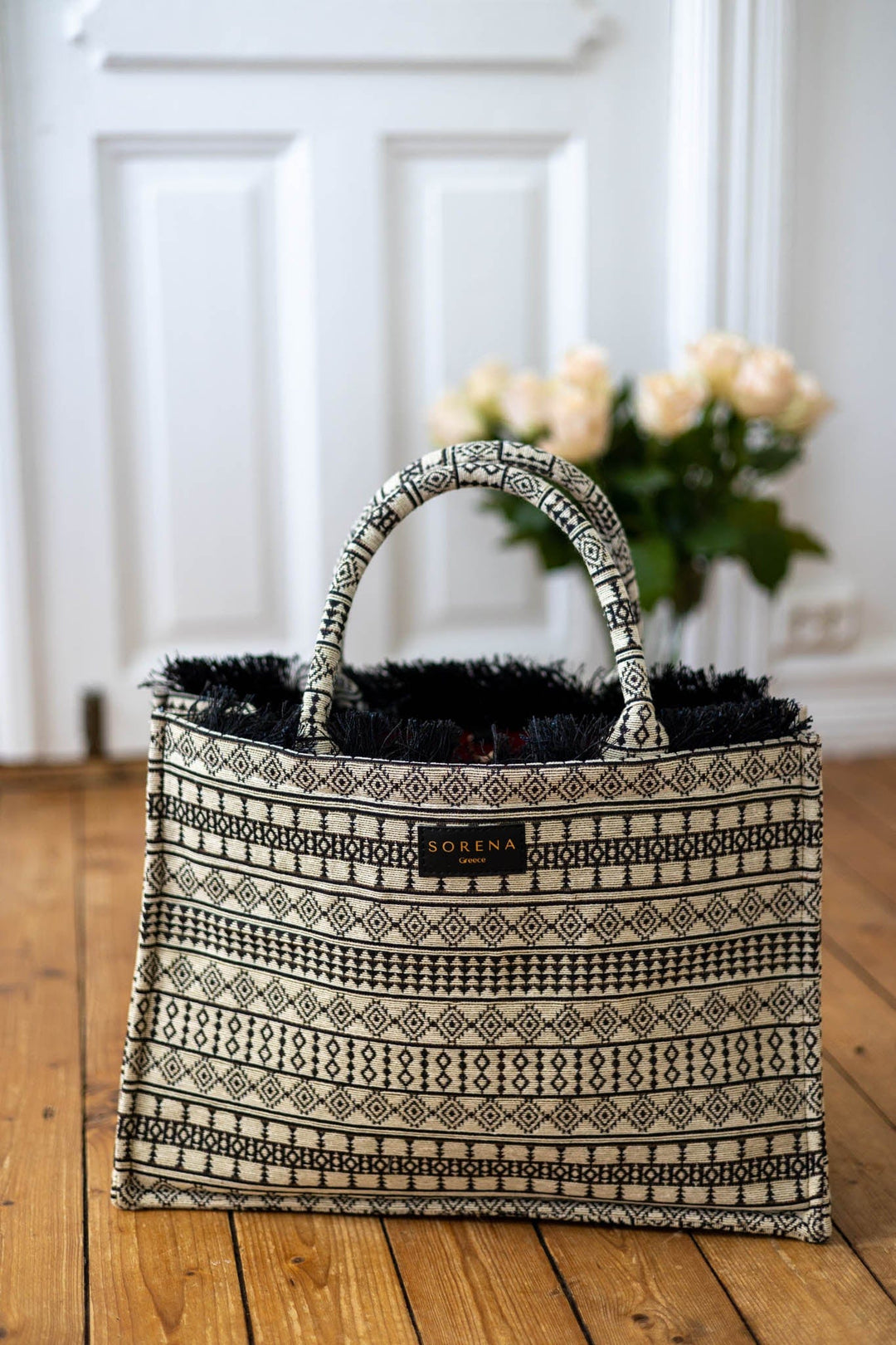 Tinos Tote Bag Beige | Accessories | Smuk - Dameklær på nett