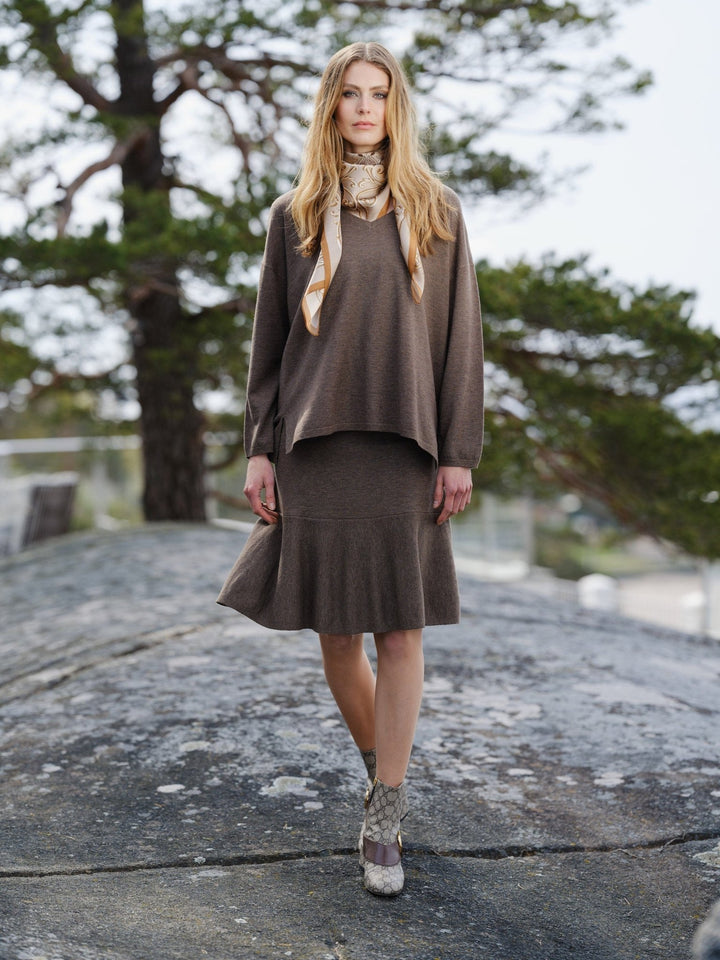 Tomine Skirt Cappuchino | Skjørt | Smuk - Dameklær på nett