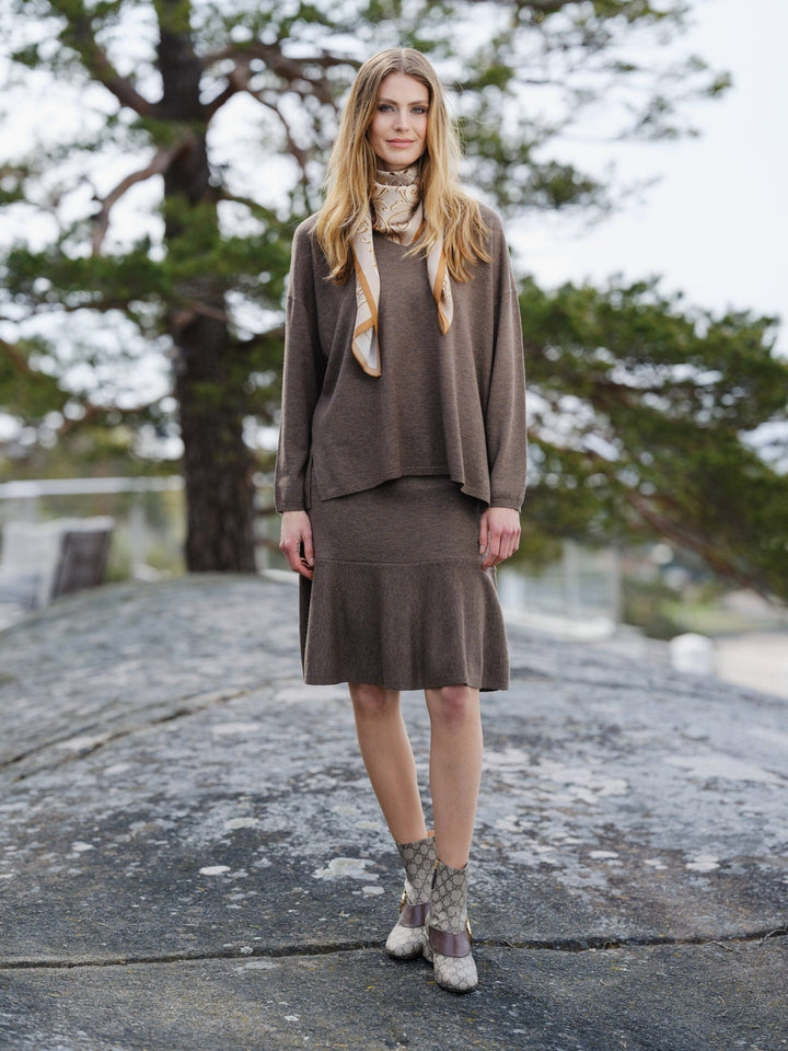 Tomine Skirt Cappuchino | Skjørt | Smuk - Dameklær på nett