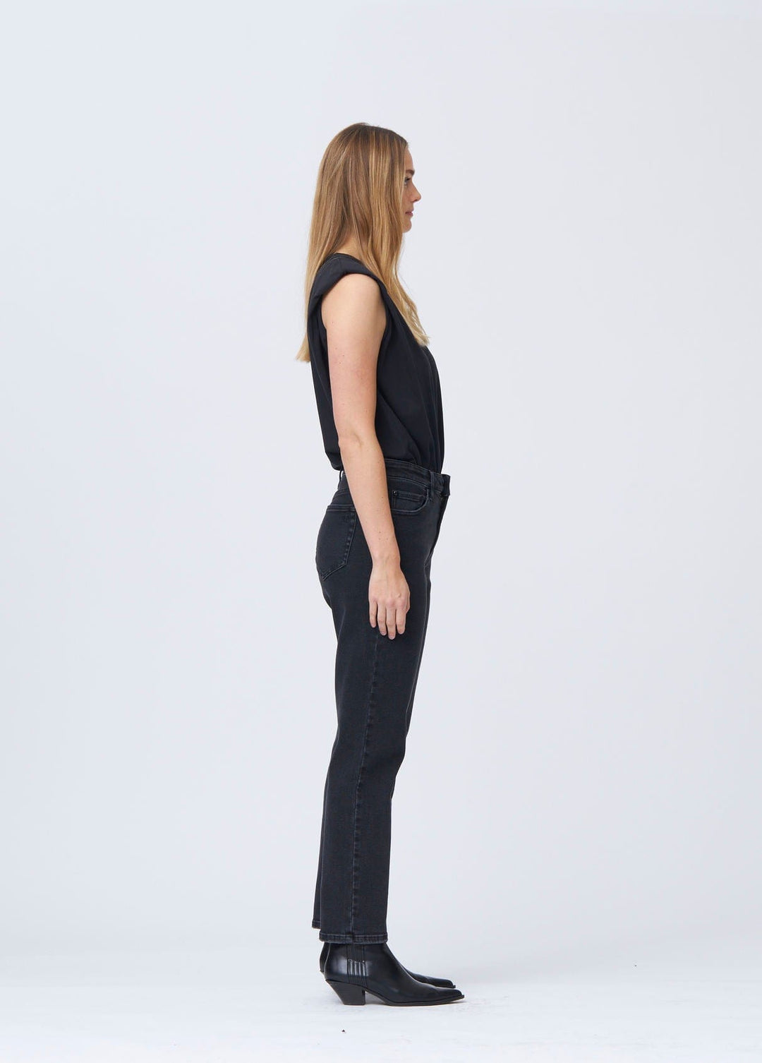 Tonya Jeans Wash Soft Black | Bukser | Smuk - Dameklær på nett