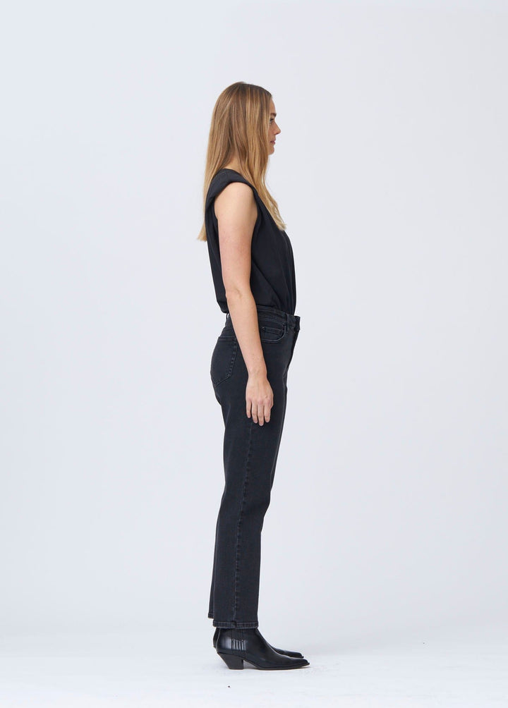 Tonya Jeans Wash Soft Black | Bukser | Smuk - Dameklær på nett