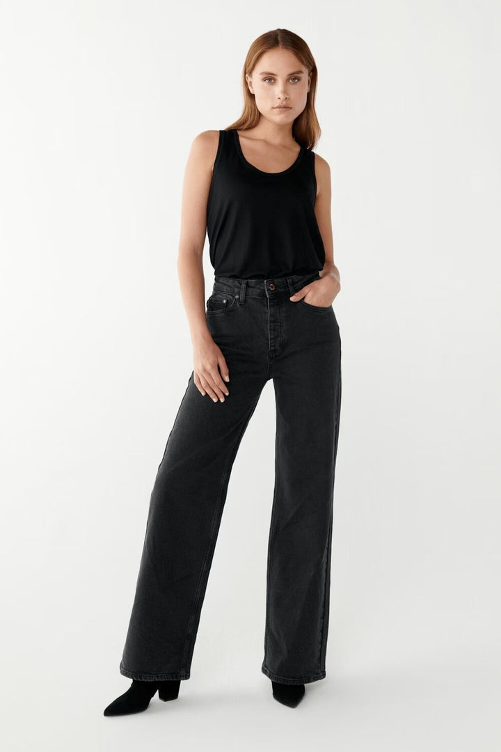 Tori Jeans Blackish Grey | Bukser | Smuk - Dameklær på nett