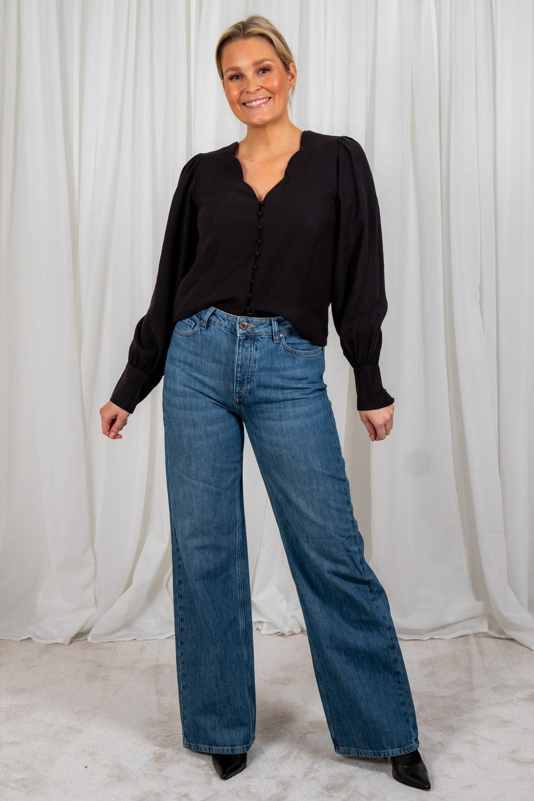 Tori Jeans Dk Vintage Blue | Bukser | Smuk - Dameklær på nett