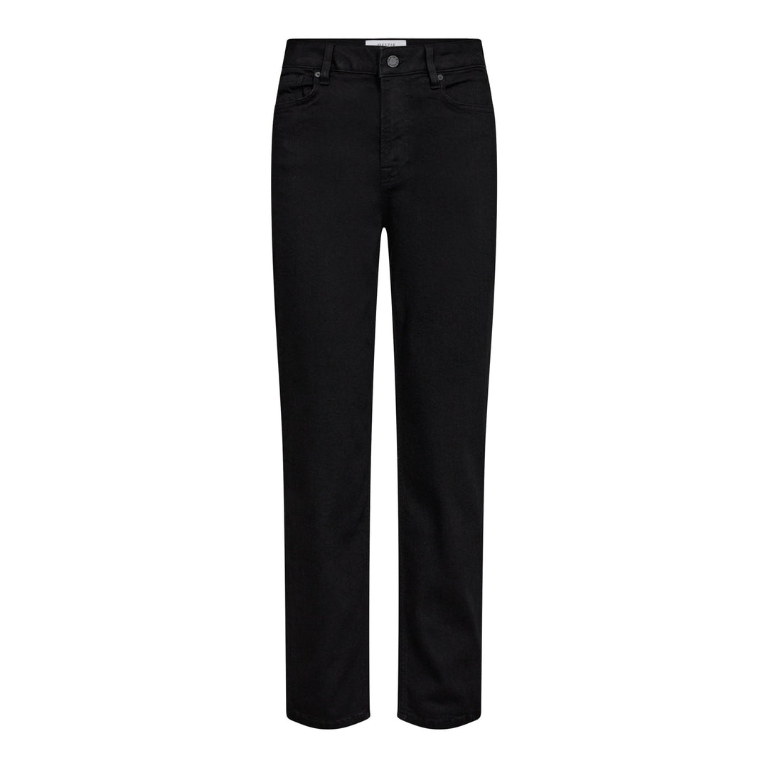 Trisha Jeans Wash Support Deep Black | Bukser | Smuk - Dameklær på nett