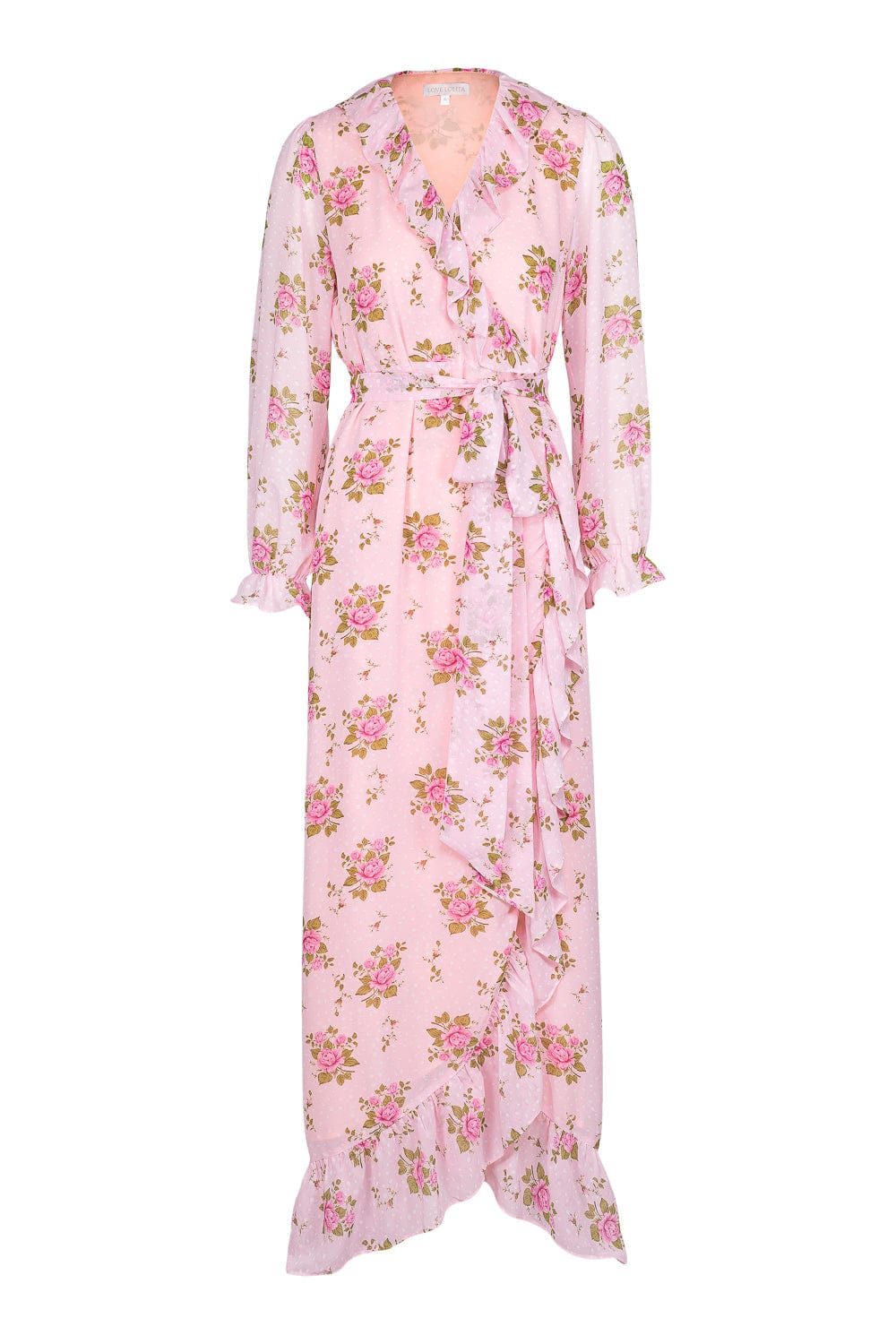 Valentina Maxi Dress Pink Rose | Kjoler | Smuk - Dameklær på nett