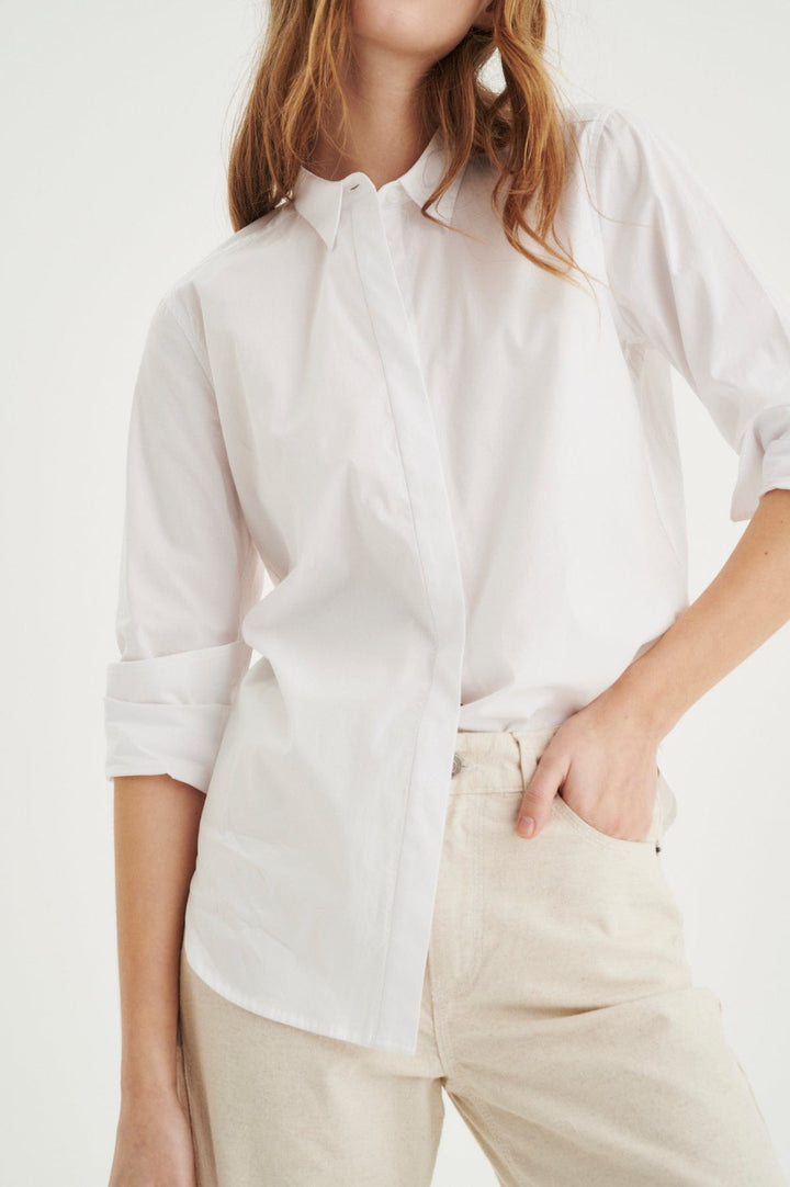 Venus Shirt Pure White | Skjorter og bluser | Smuk - Dameklær på nett