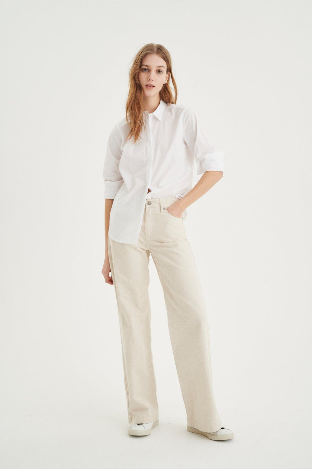 Venus Shirt Pure White | Skjorter og bluser | Smuk - Dameklær på nett