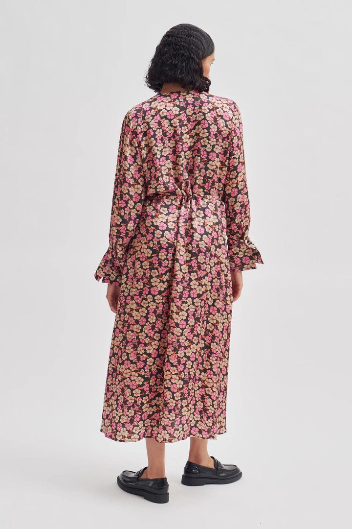 Victory V-Neck Dress - Camellia Rose | Kjoler | Smuk - Dameklær på nett