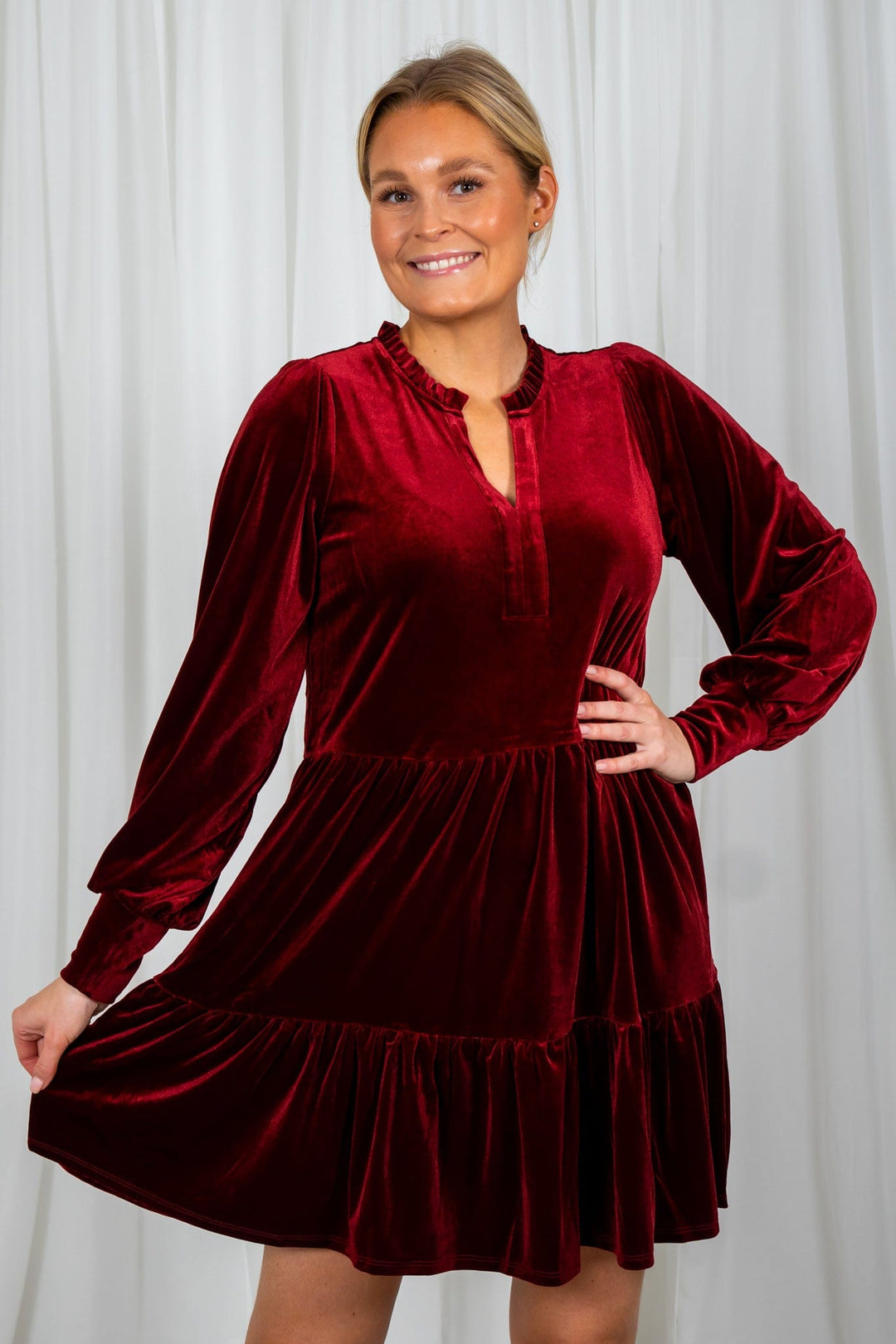 Viggasepw Short Dress Pomegranate | Kjoler | Smuk - Dameklær på nett