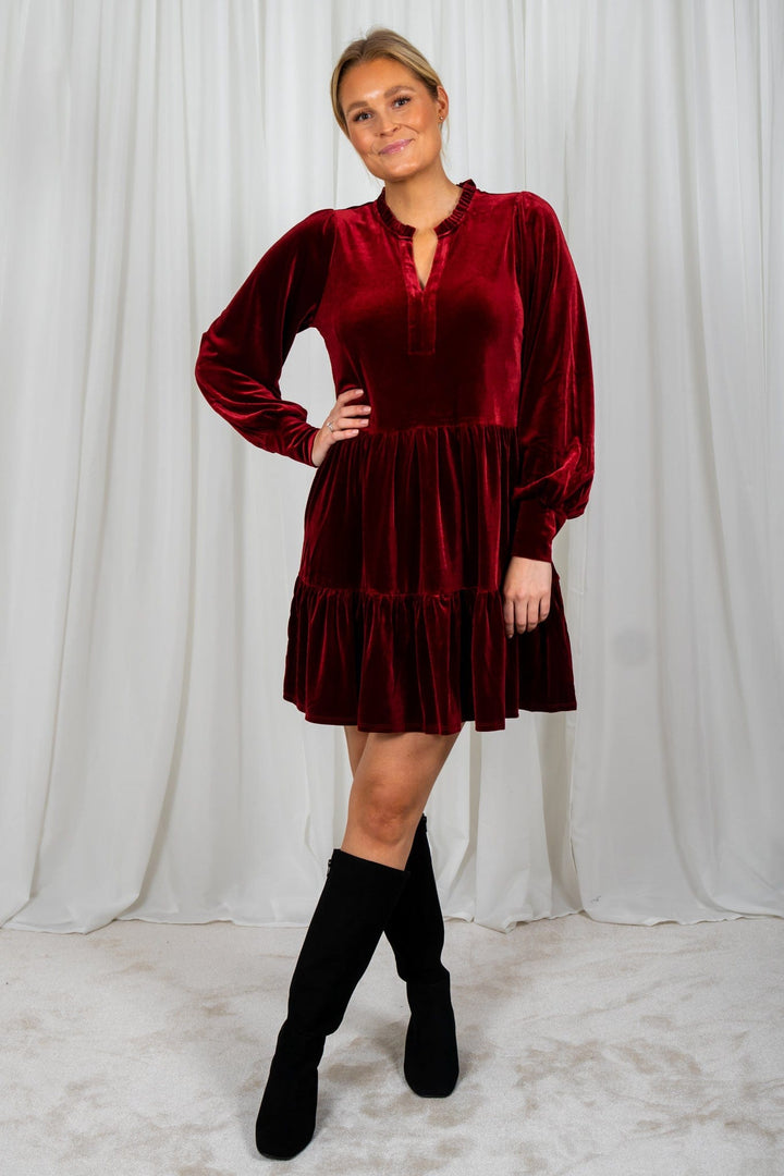 Viggasepw Short Dress Pomegranate | Kjoler | Smuk - Dameklær på nett