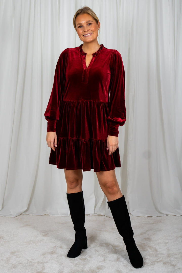 Viggasepw Short Dress Pomegranate | Kjoler | Smuk - Dameklær på nett