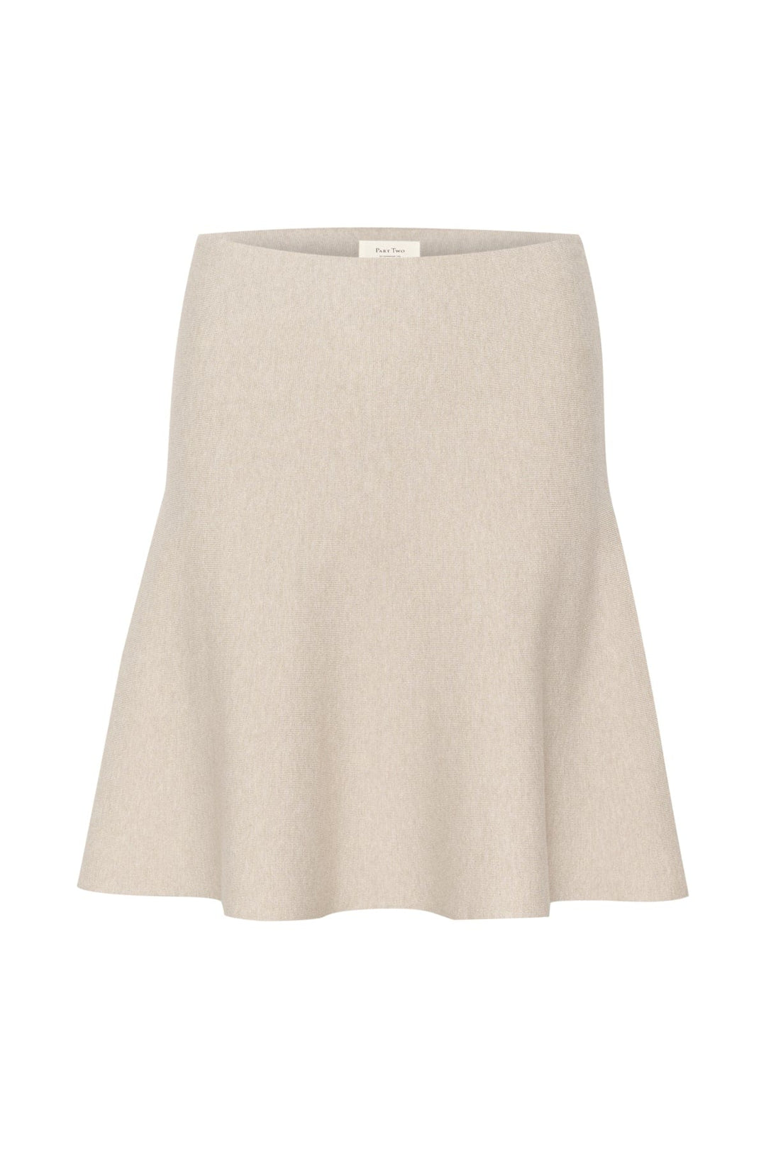 Vikespw Skirt Oxford Tan Melange | Skjørt | Smuk - Dameklær på nett
