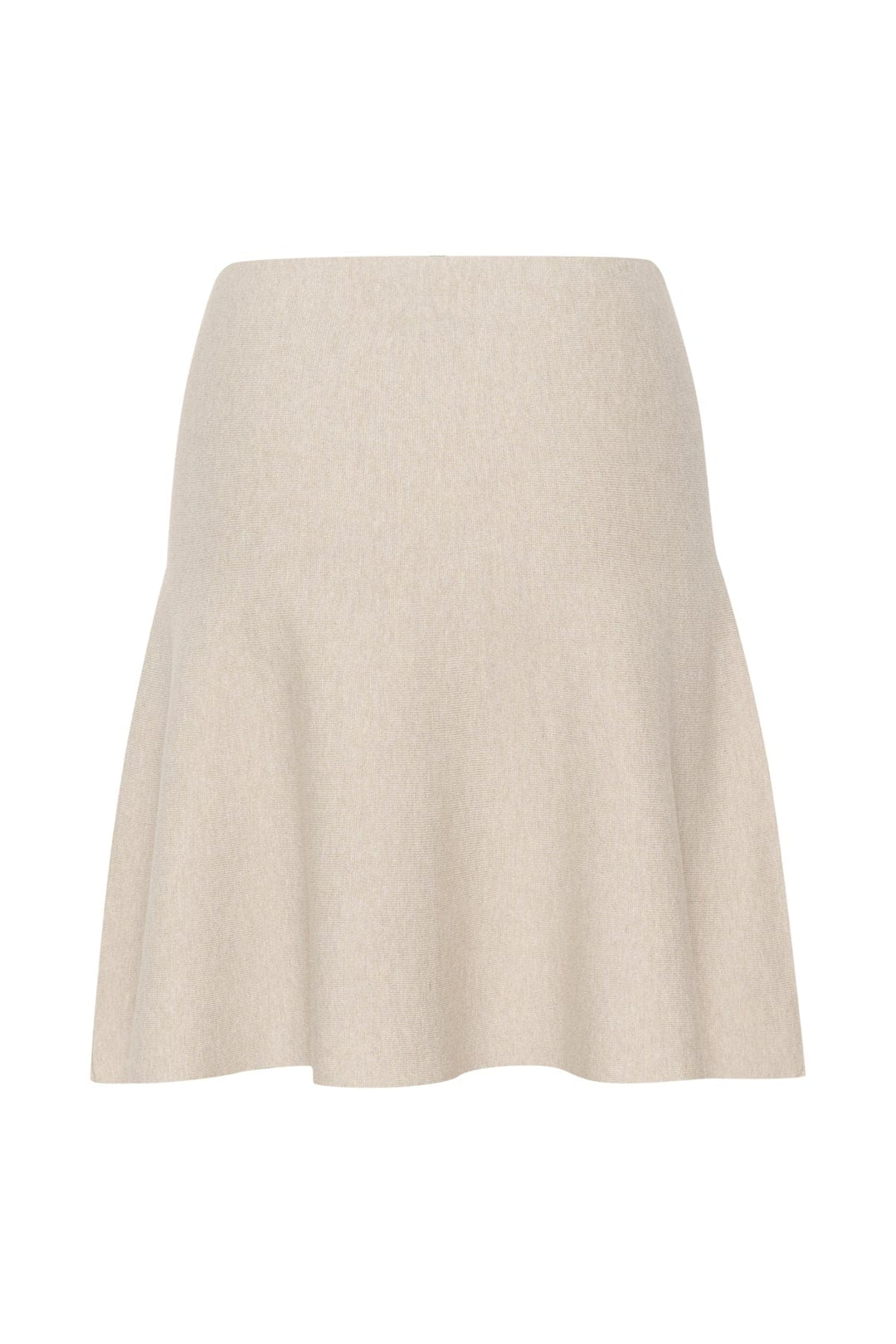 Vikespw Skirt Oxford Tan Melange | Skjørt | Smuk - Dameklær på nett