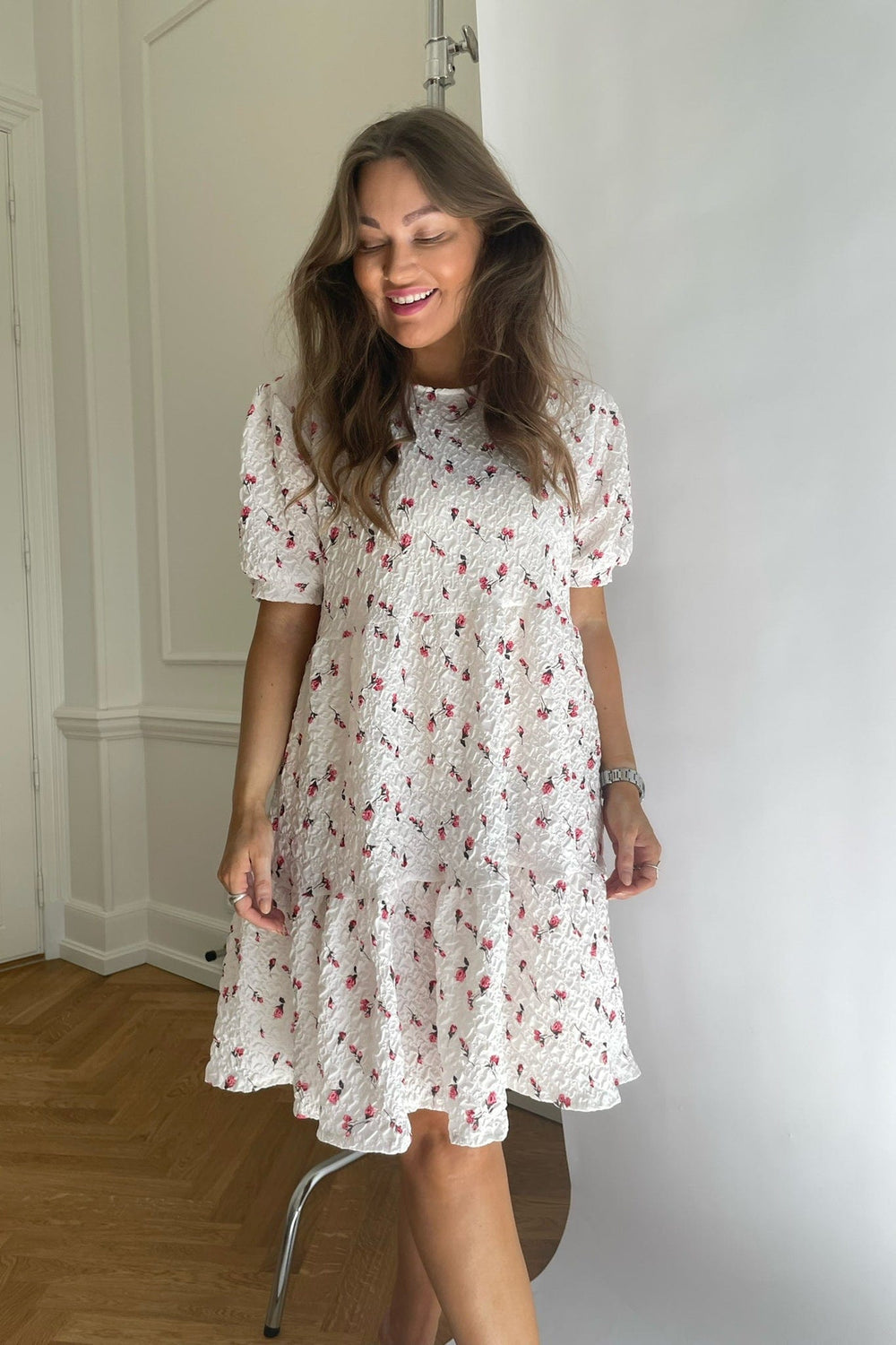Vilma Dress - Cloudy Red | Kjoler | Smuk - Dameklær på nett