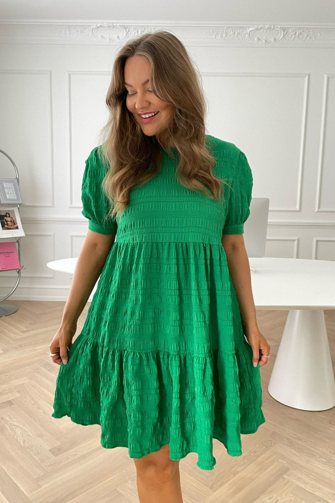 Vilma Dress Jolly Green | Kjoler | Smuk - Dameklær på nett