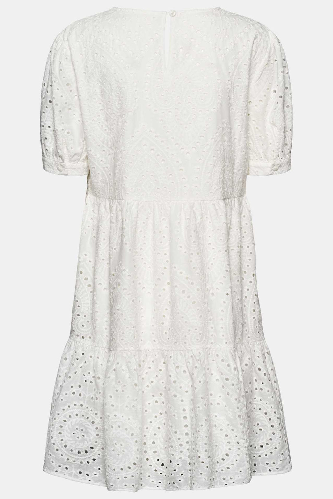 Vilma Dress White Embroidery | Kjoler | Smuk - Dameklær på nett