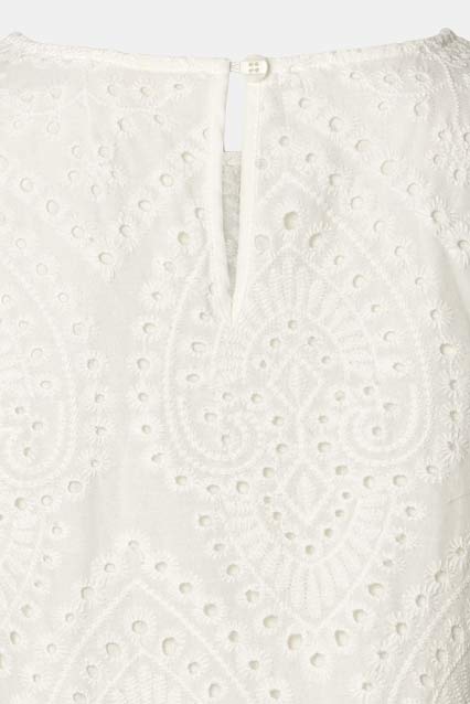 Vilma Dress White Embroidery | Kjoler | Smuk - Dameklær på nett