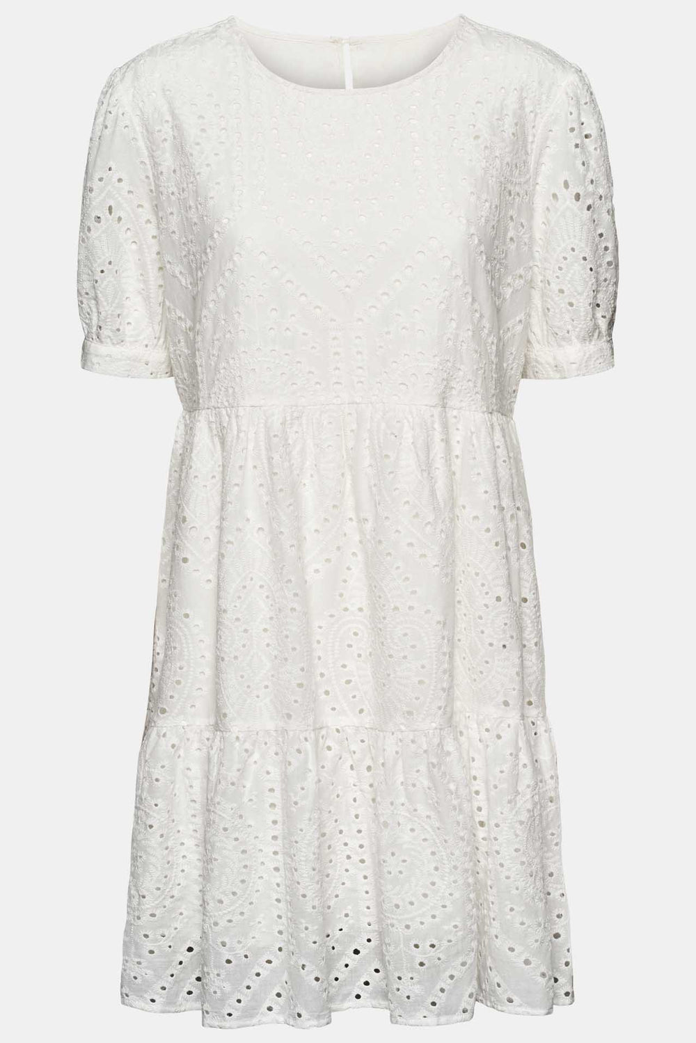 Vilma Dress White Embroidery | Kjoler | Smuk - Dameklær på nett