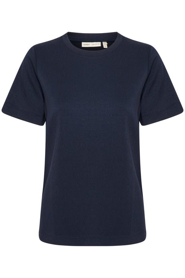 Vincentiw Karmen T-Shirt Marine Blue | Topper | Smuk - Dameklær på nett