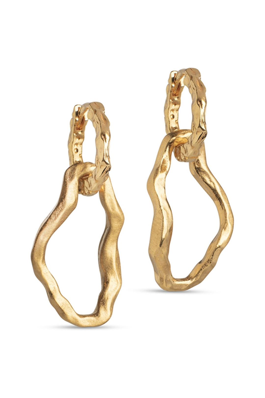 Violet Hoops Gold | Accessories | Smuk - Dameklær på nett