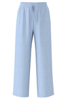 Viva-Gulia Hw Long Linen Pant  Cashmere Blue
