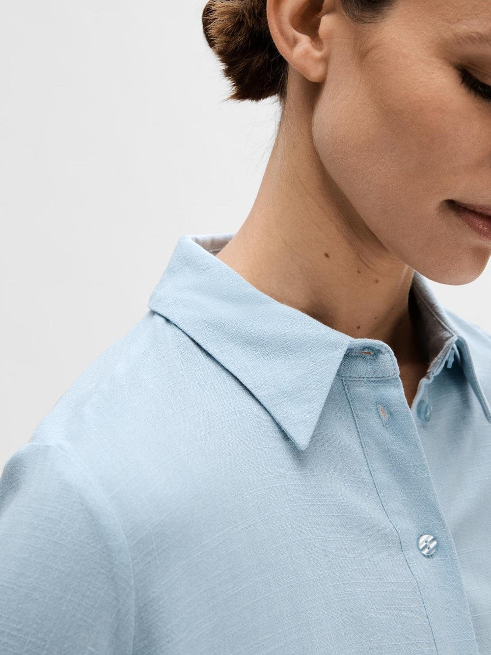 Viva Ls Shirt Cashmere Blue | Skjorter og bluser | Smuk - Dameklær på nett