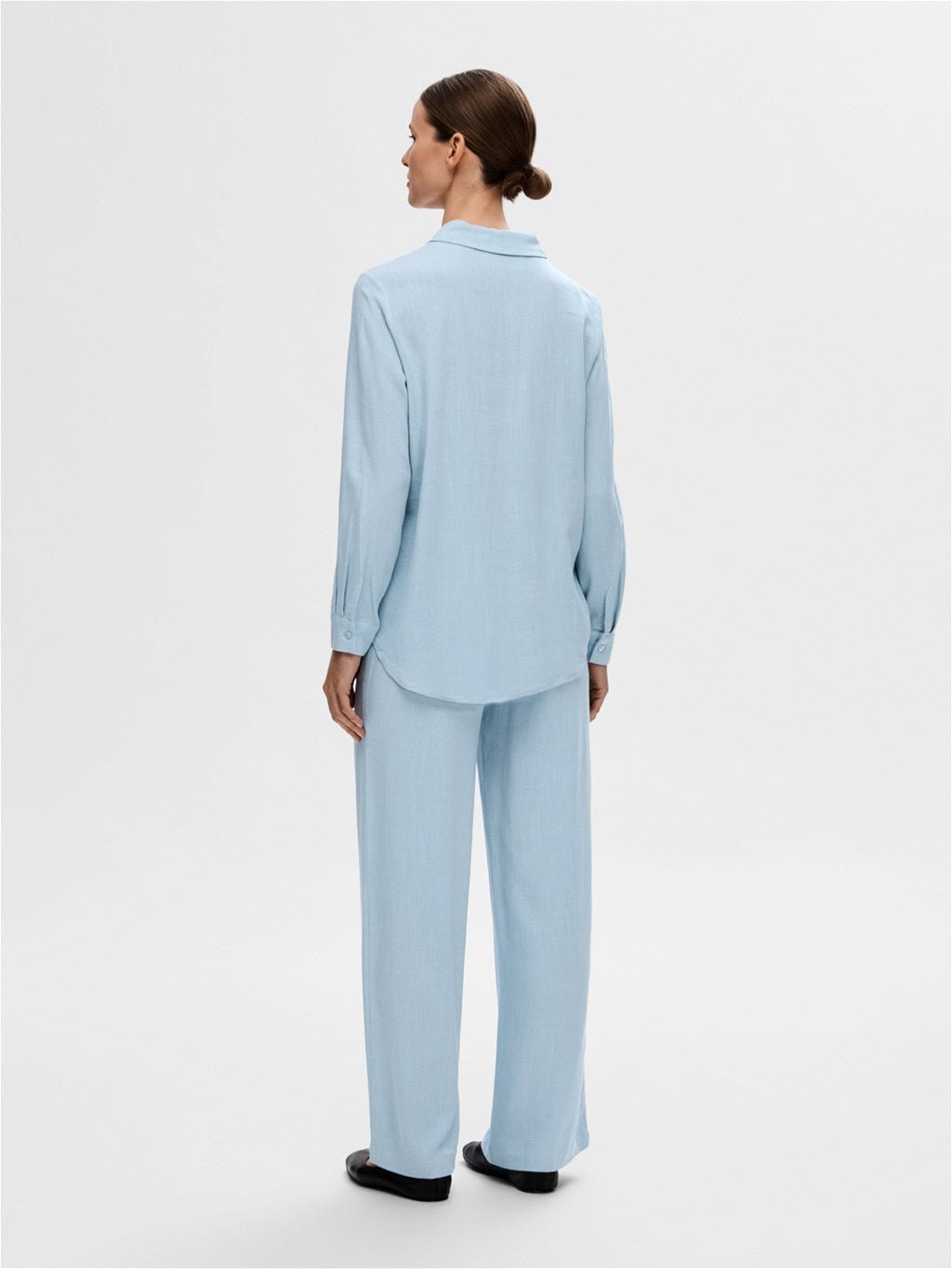 Viva Ls Shirt Cashmere Blue | Skjorter og bluser | Smuk - Dameklær på nett