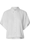 Viva Ss Cropped Shirt Snow White