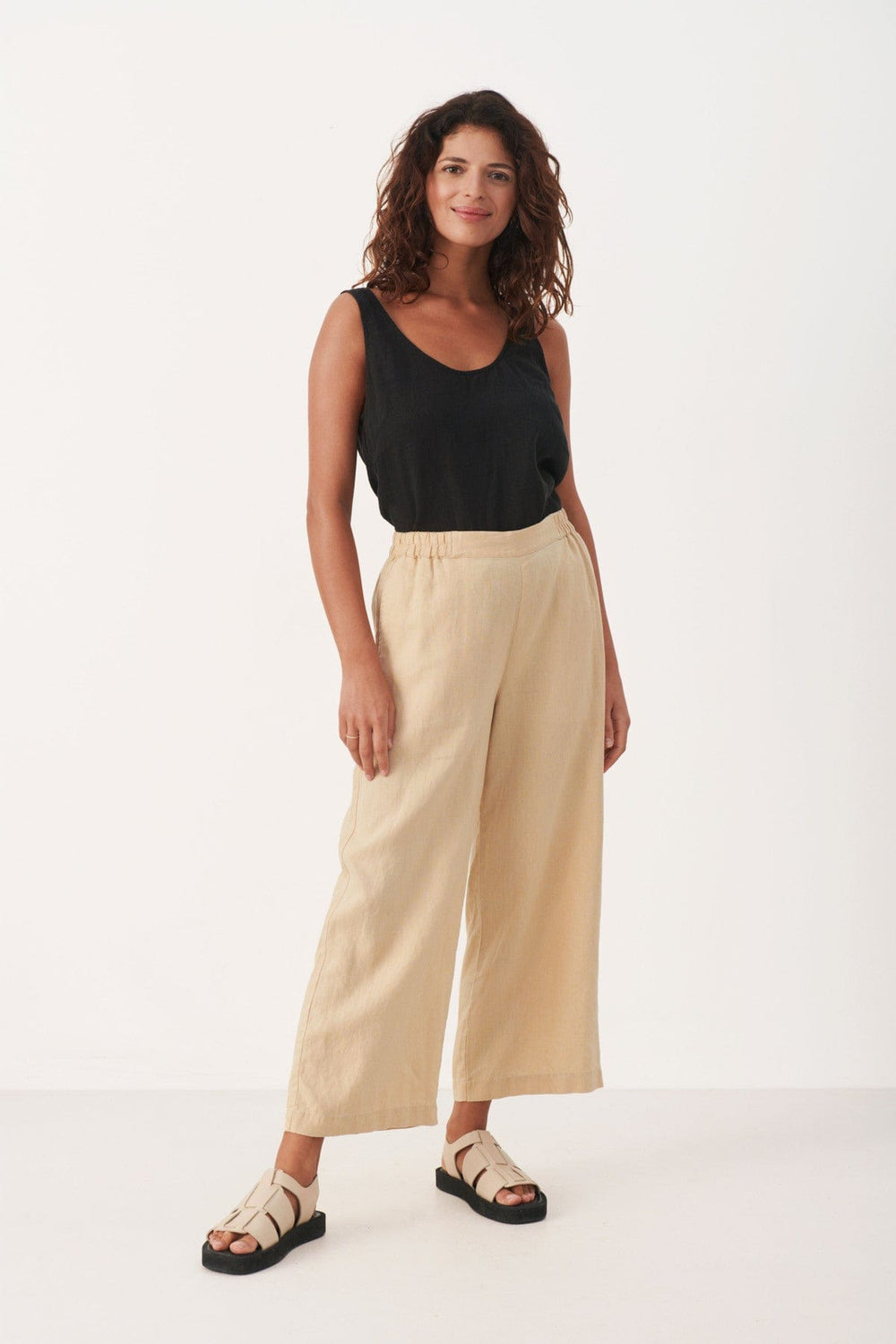 Warm Sand Petrinespw Pants | Bukser | Smuk - Dameklær på nett
