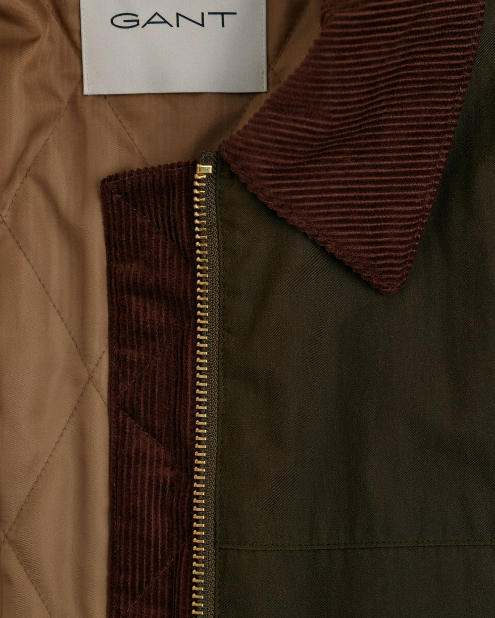 Waxed Mid Length Jacket Dark Cactus | Yttertøy | Smuk - Dameklær på nett
