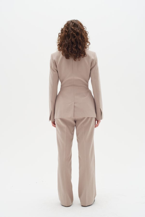 Wesliaiw Blazer Mocha Grey | Blazer | Smuk - Dameklær på nett