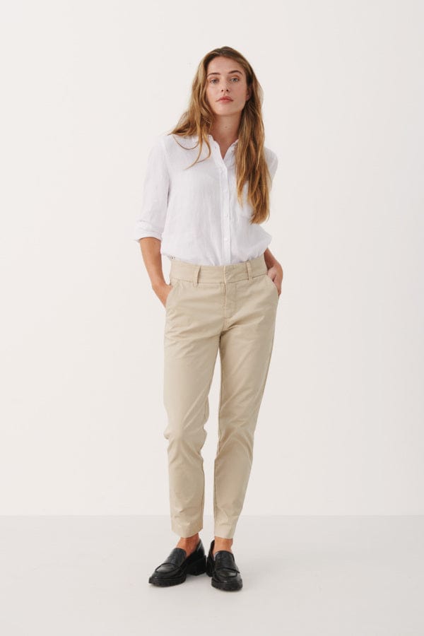 White Pepper Soffyspw Pants | Bukser | Smuk - Dameklær på nett