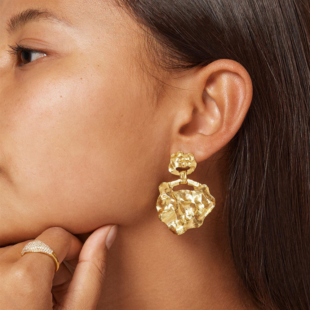 Windy Large Earrings Gold | Accessories | Smuk - Dameklær på nett