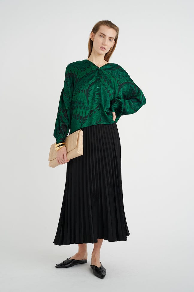 Winiw Pliss Skirt Black | Skjørt | Smuk - Dameklær på nett